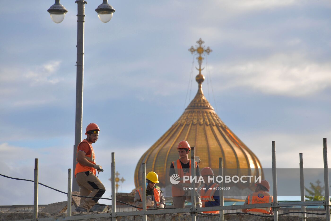 Ремонт Большого Каменного моста в Москве