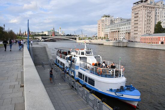 Ремонт Большого Каменного моста в Москве