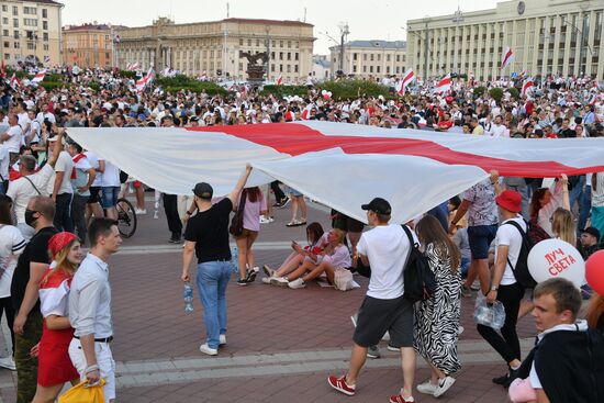 Общегражданский марш "За свободу" в Минске