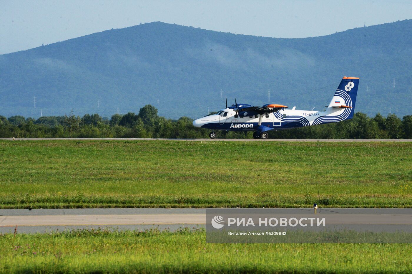 Авиаспоттинг ко Дню Воздушного флота в аэропорту Владивостока