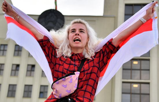 Протесты в Минске