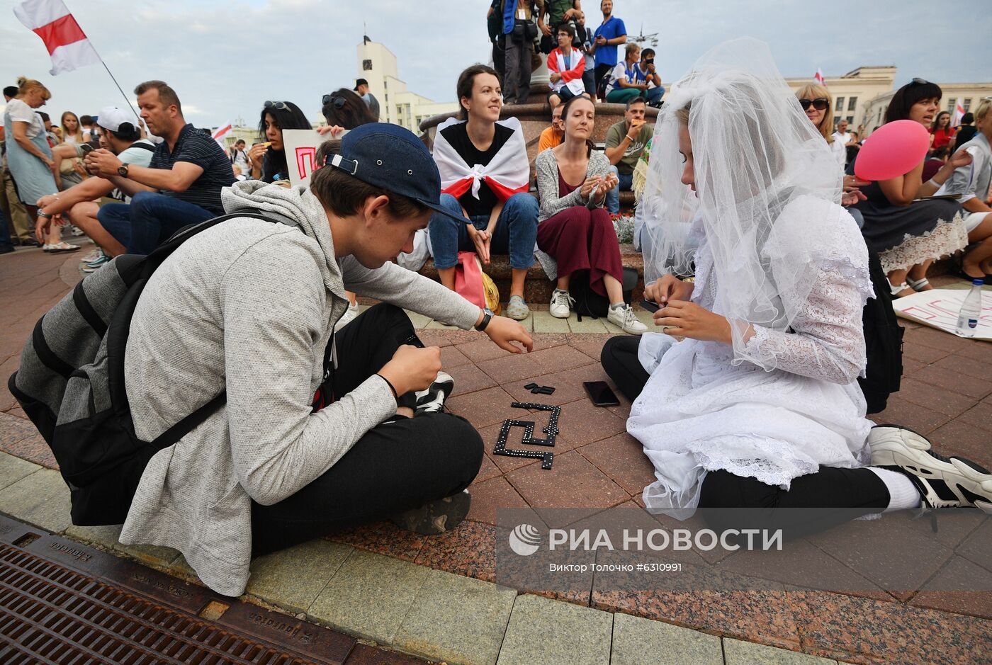 Протесты в Минске
