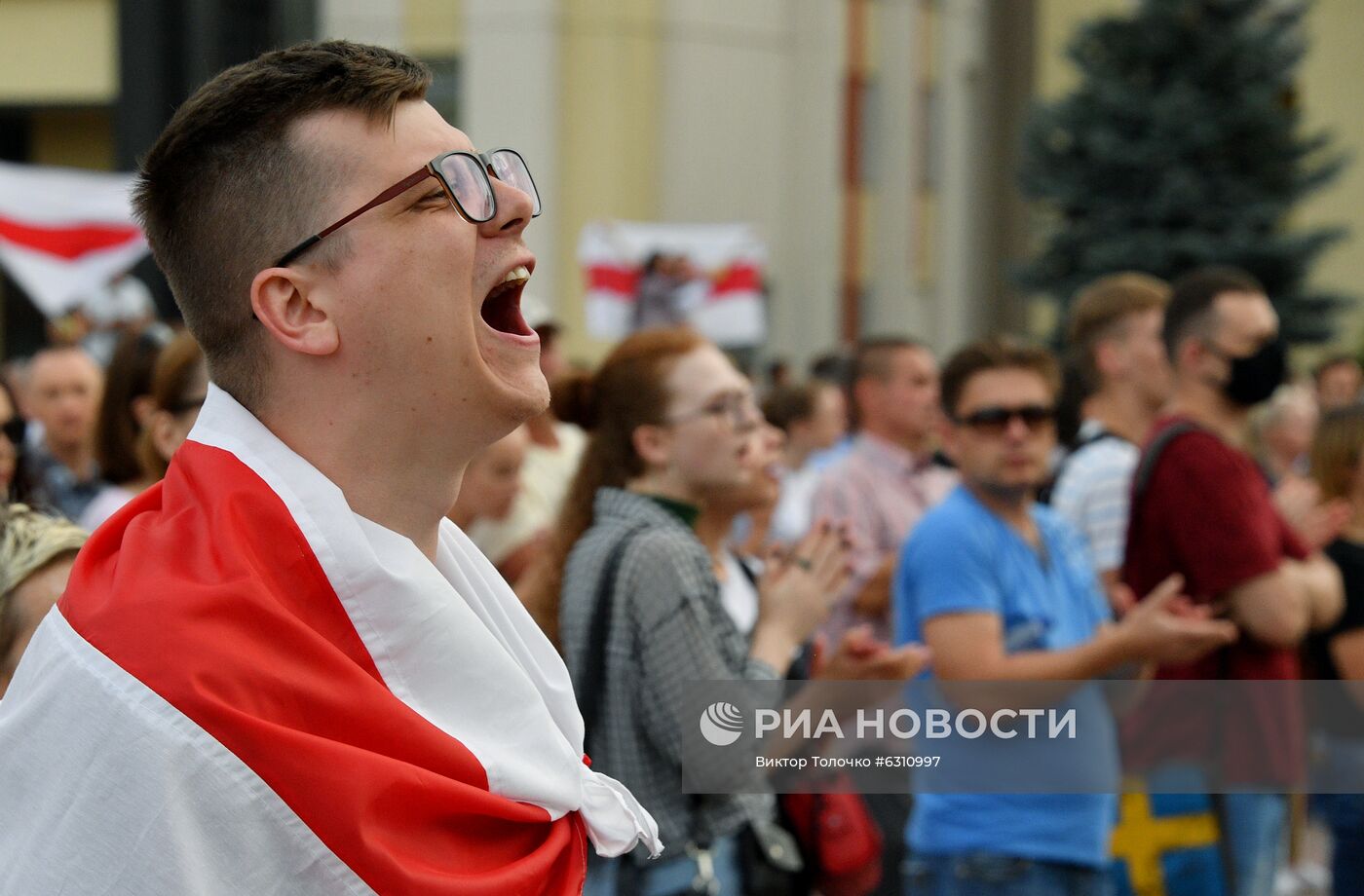 Протесты в Минске