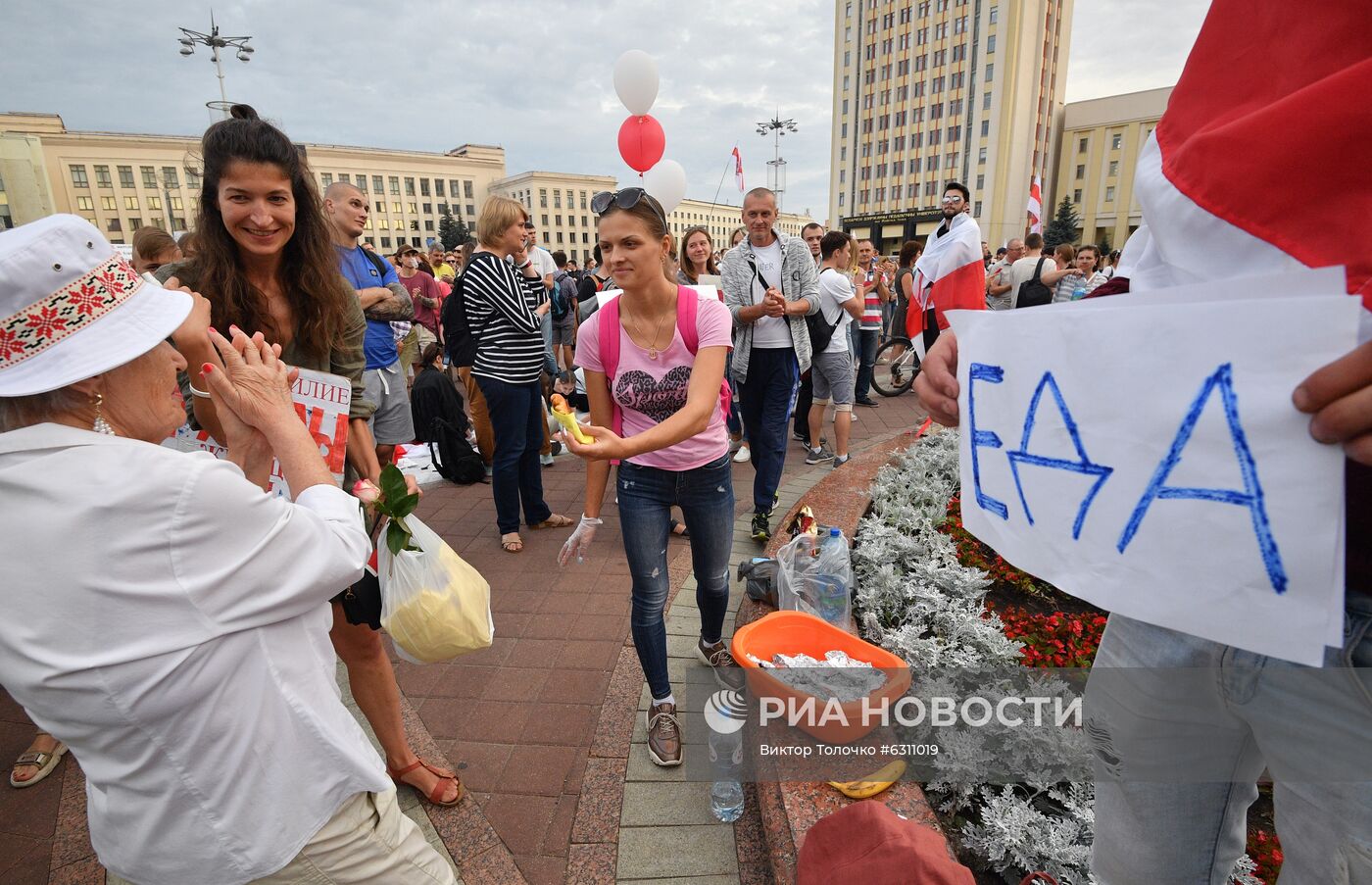 Протесты в Минске