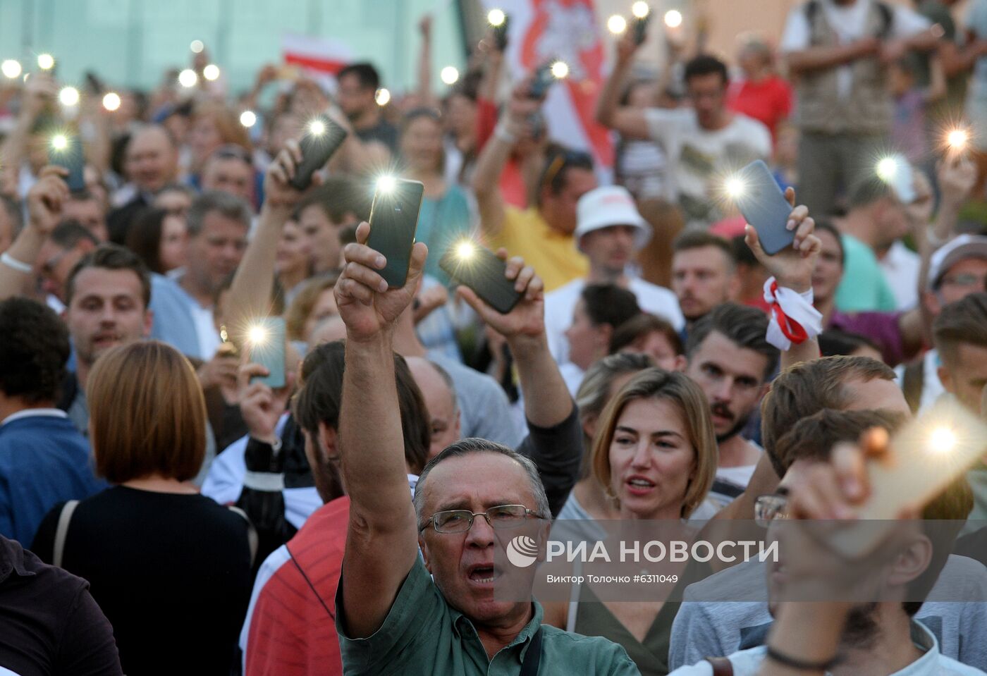 Протесты в Минске