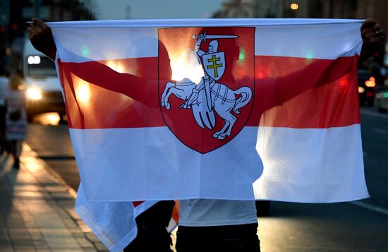 Протесты в Минске