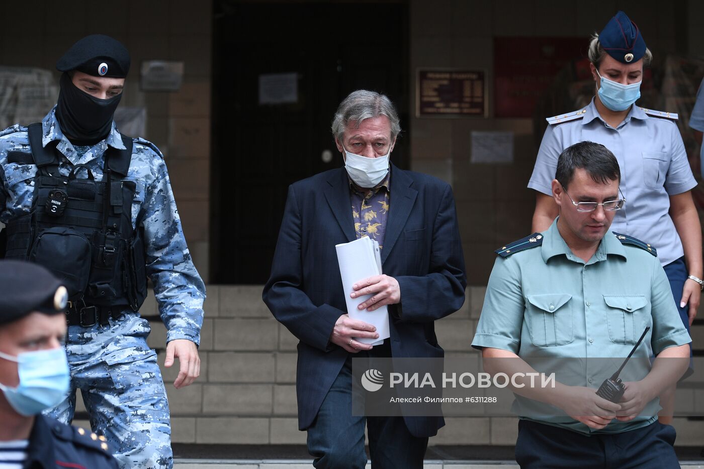 Заседание суда по делу М. Ефремова