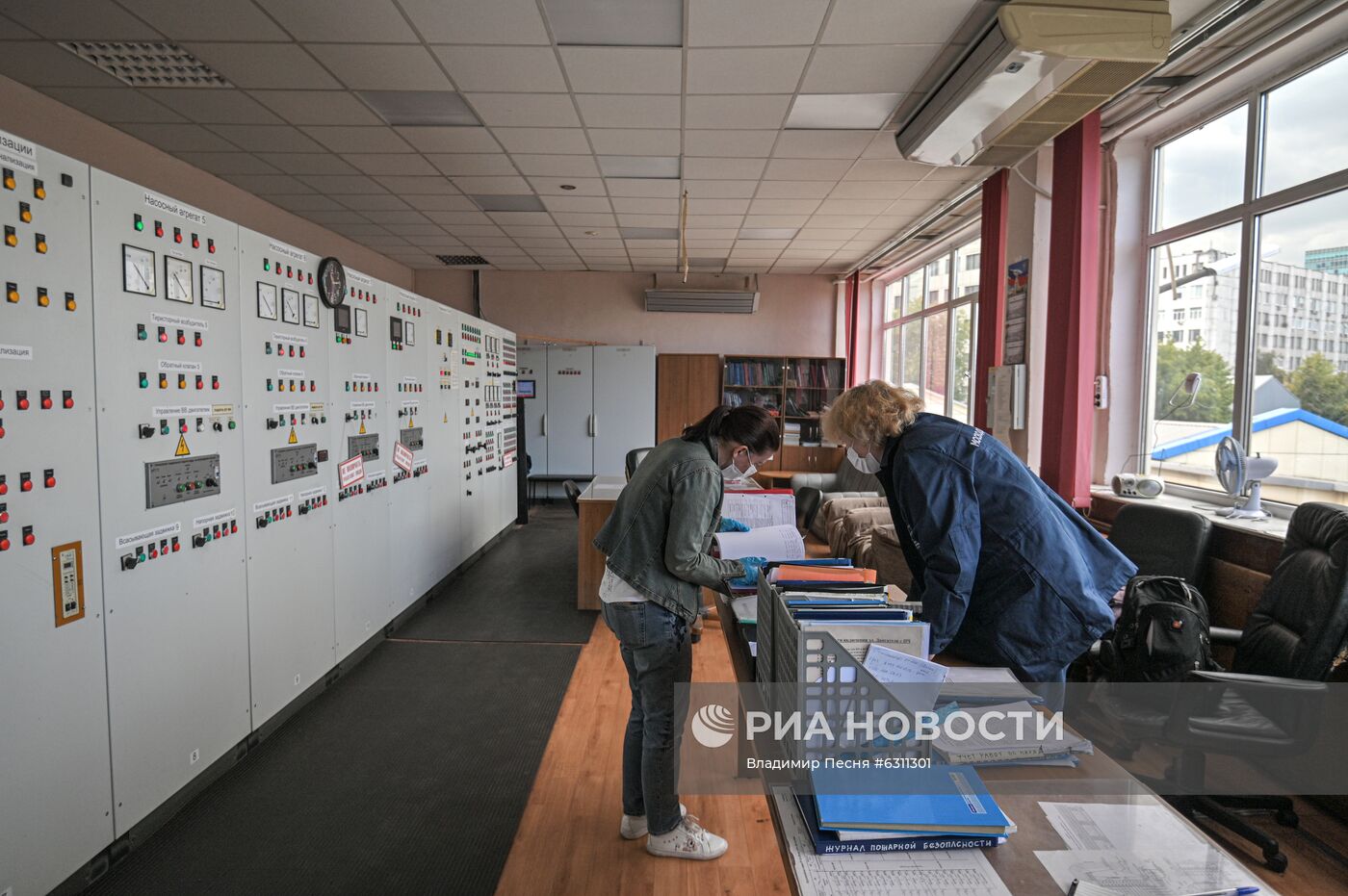 Насосная станция "Мосводоканала"