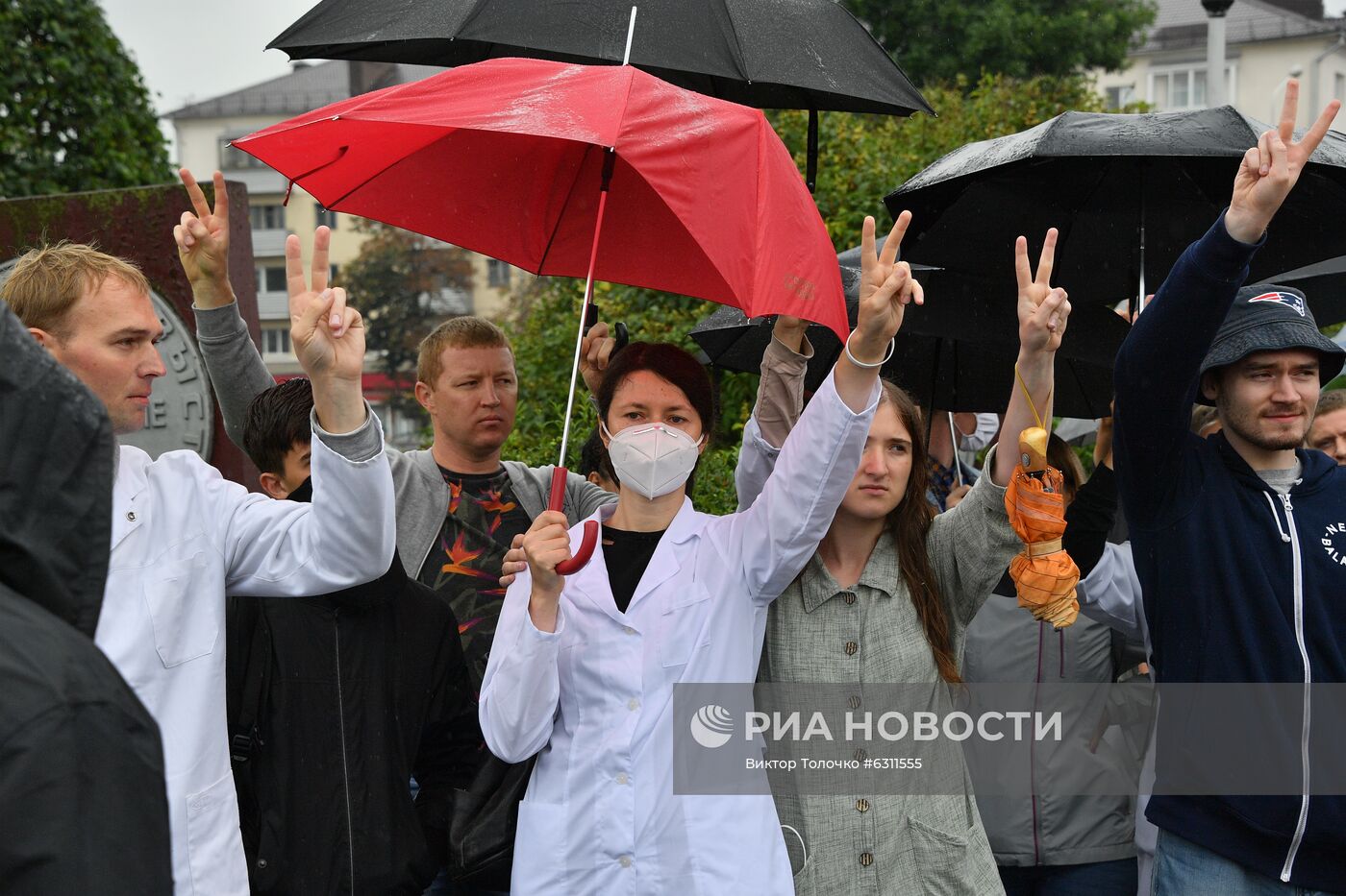 Протесты в Минске