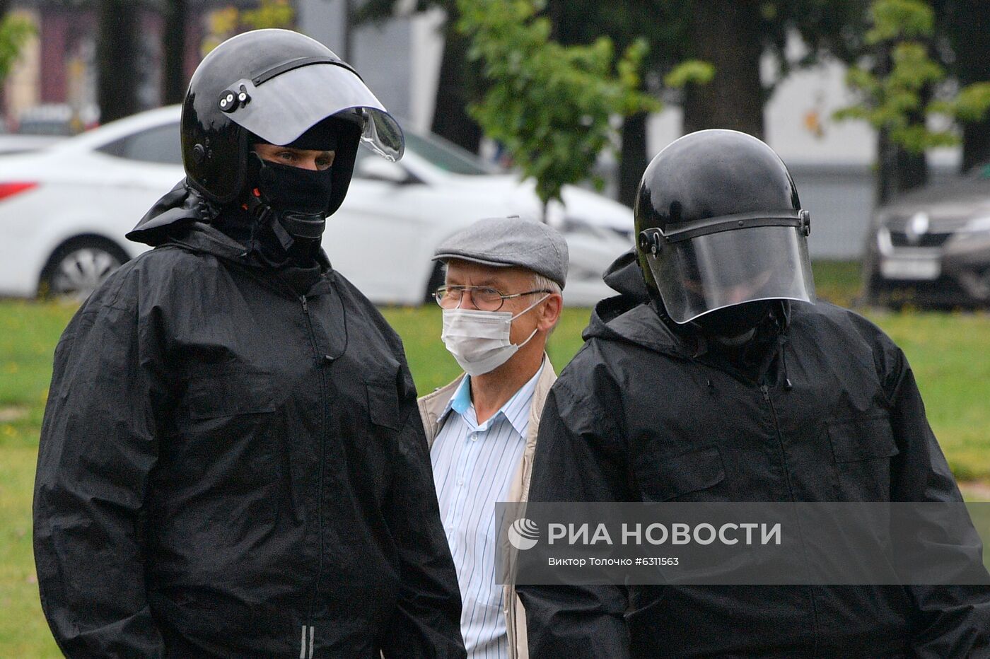 Протесты в Минске