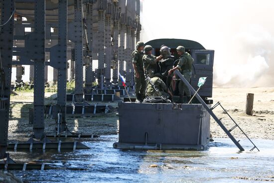 Военные учения ЮВО