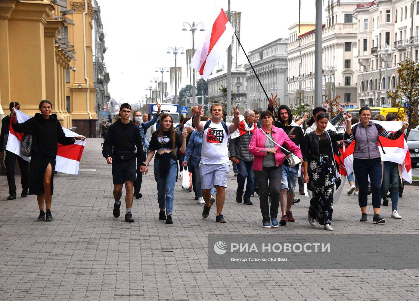 Протесты в Минске