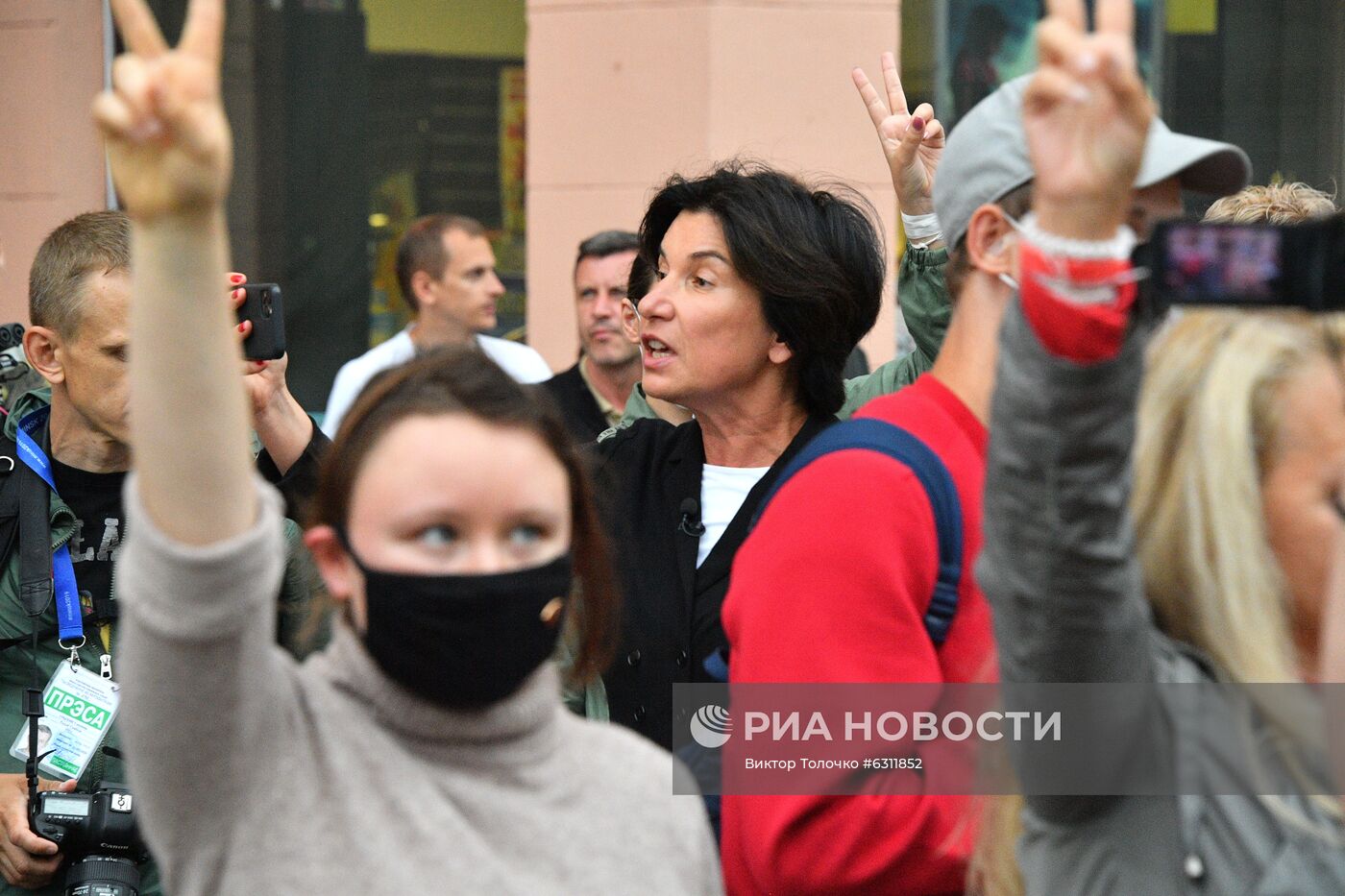 Протесты в Минске