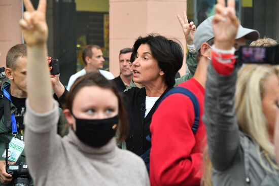 Протесты в Минске