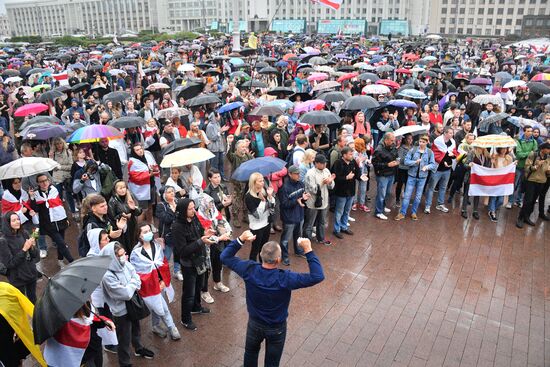 Протесты в Минске