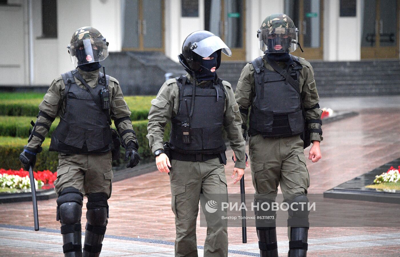 Протесты в Минске