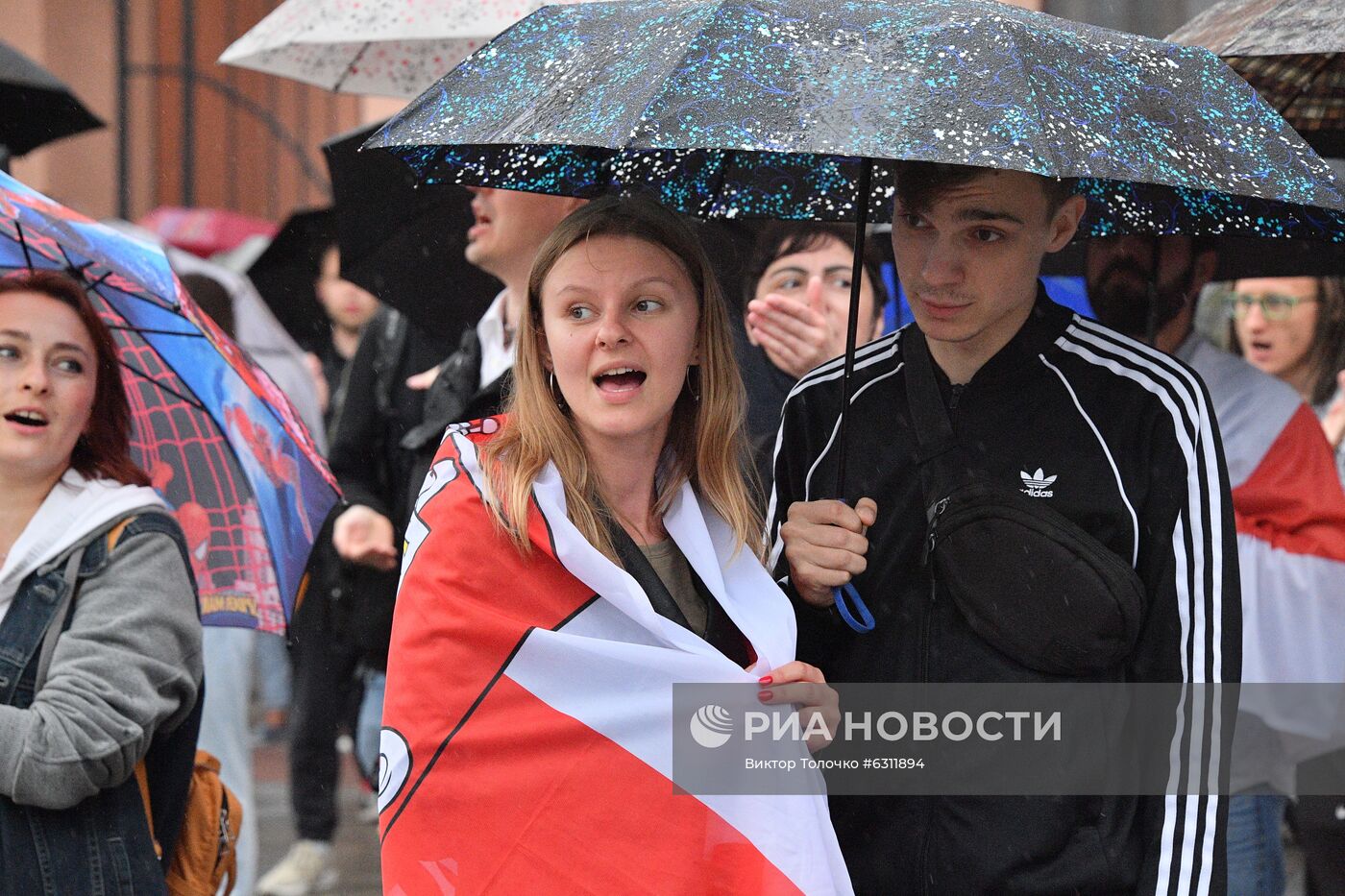 Протесты в Минске