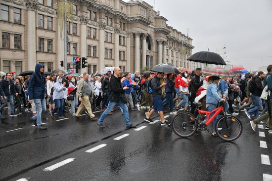 Протесты в Минске