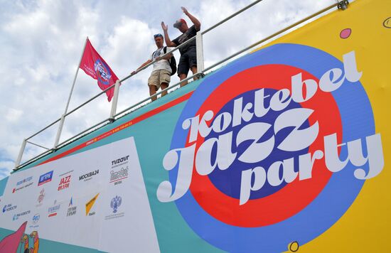 Подготовка к открытию фестиваля Koktebel Jazz Party