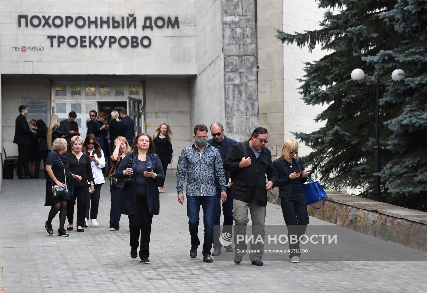 Прощание с Валентиной Легкоступовой