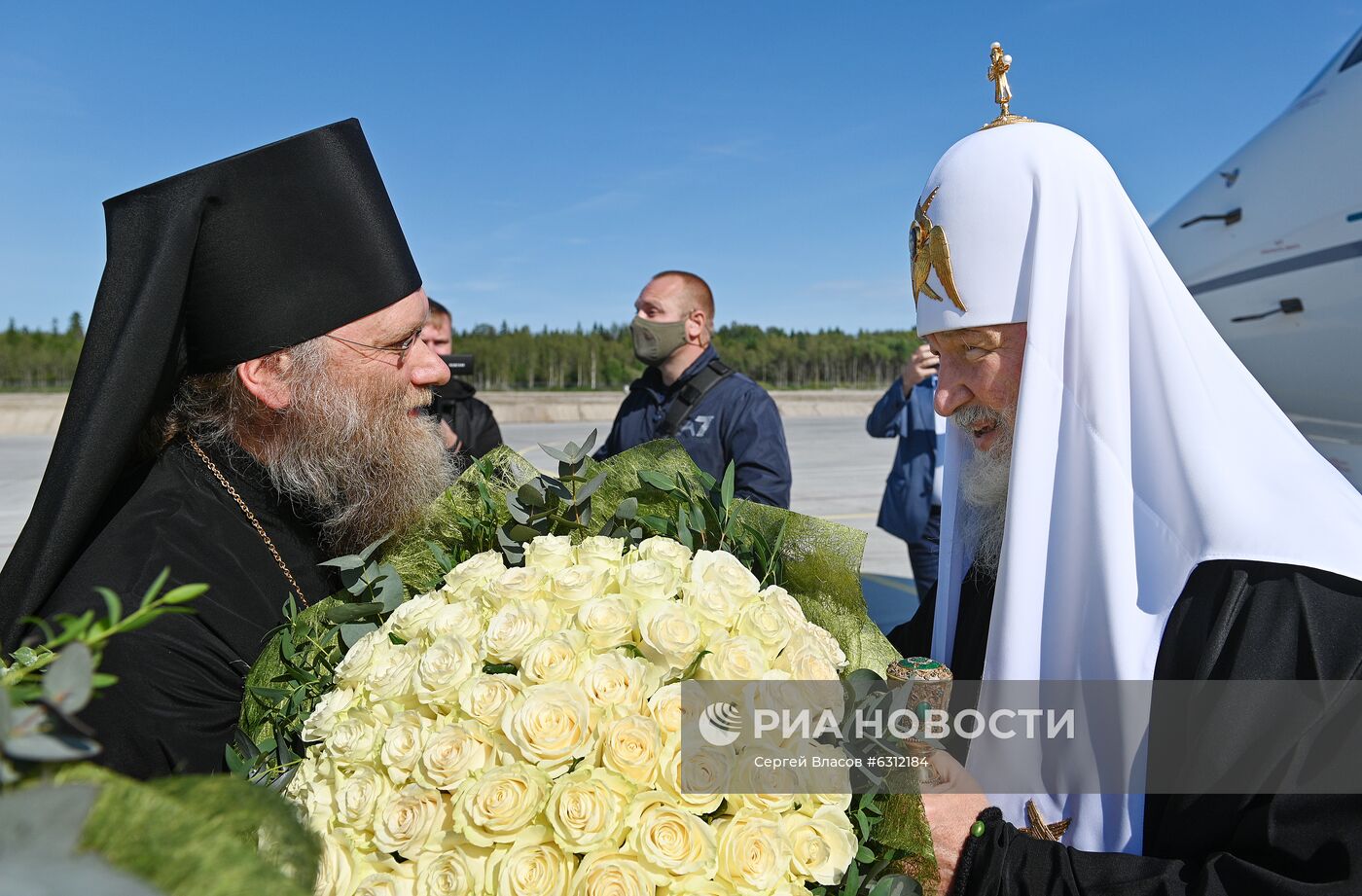 Патриарх Кирилл прибыл в Соловецкий монастырь