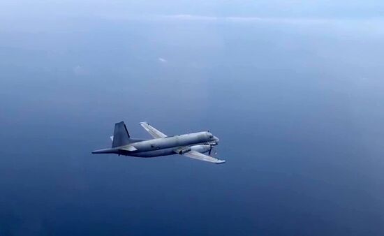 Перехват самолётов-разведчиков НАТО над Черным морем