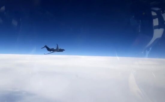 Перехват самолётов-разведчиков НАТО над Черным морем