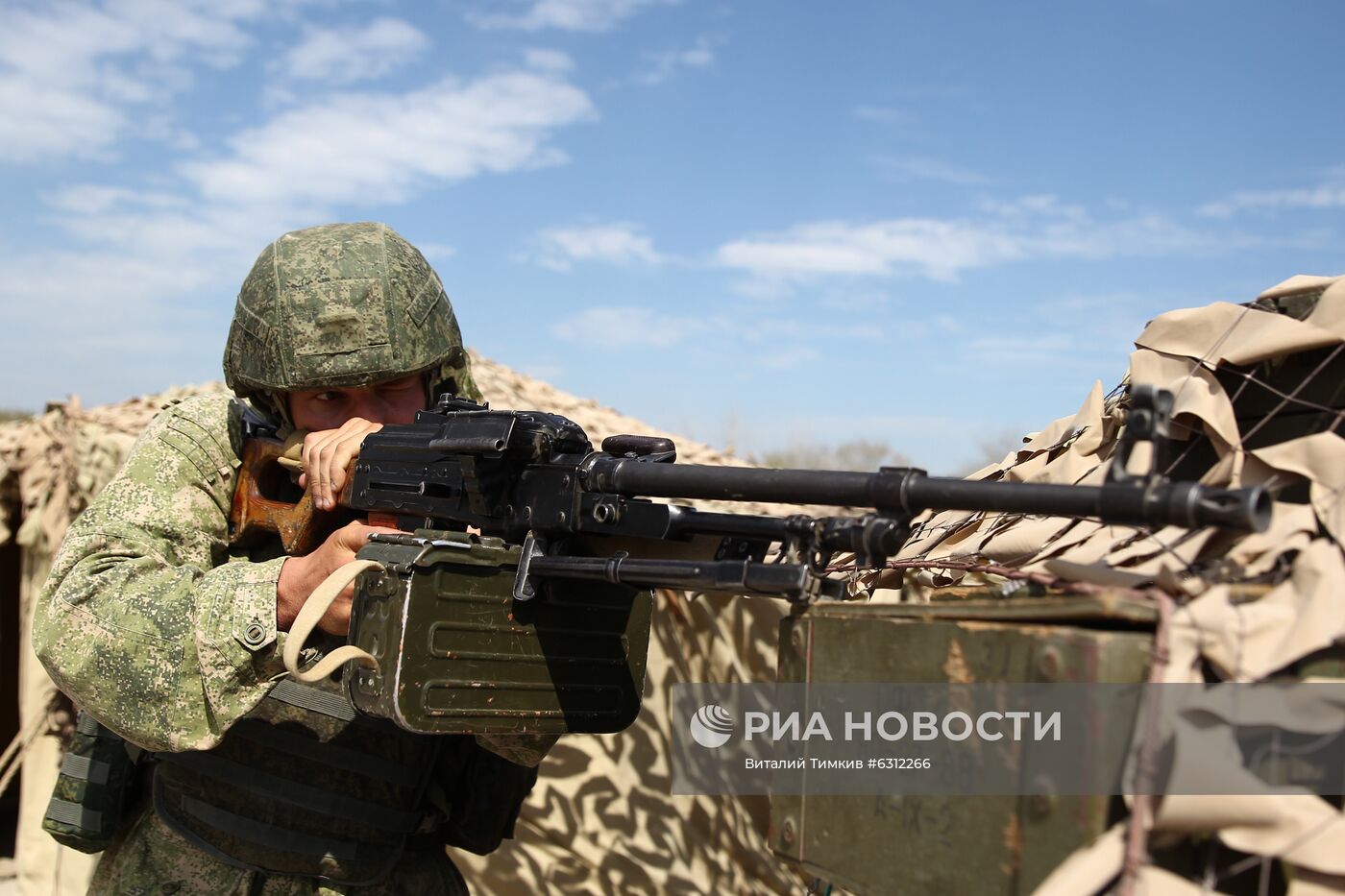 Военные учения в Новороссийске