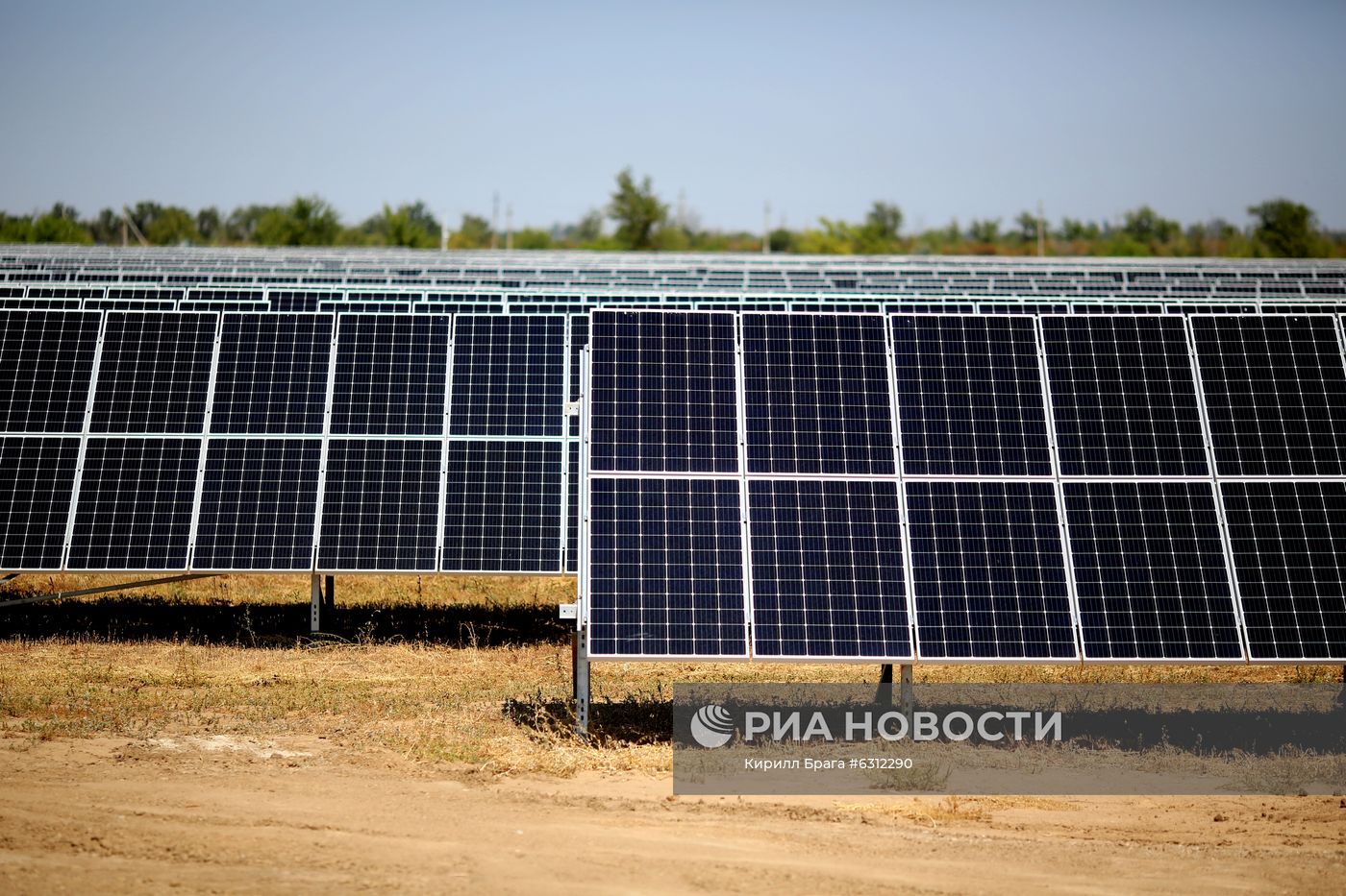 Солнечная электростанция в Волгограде