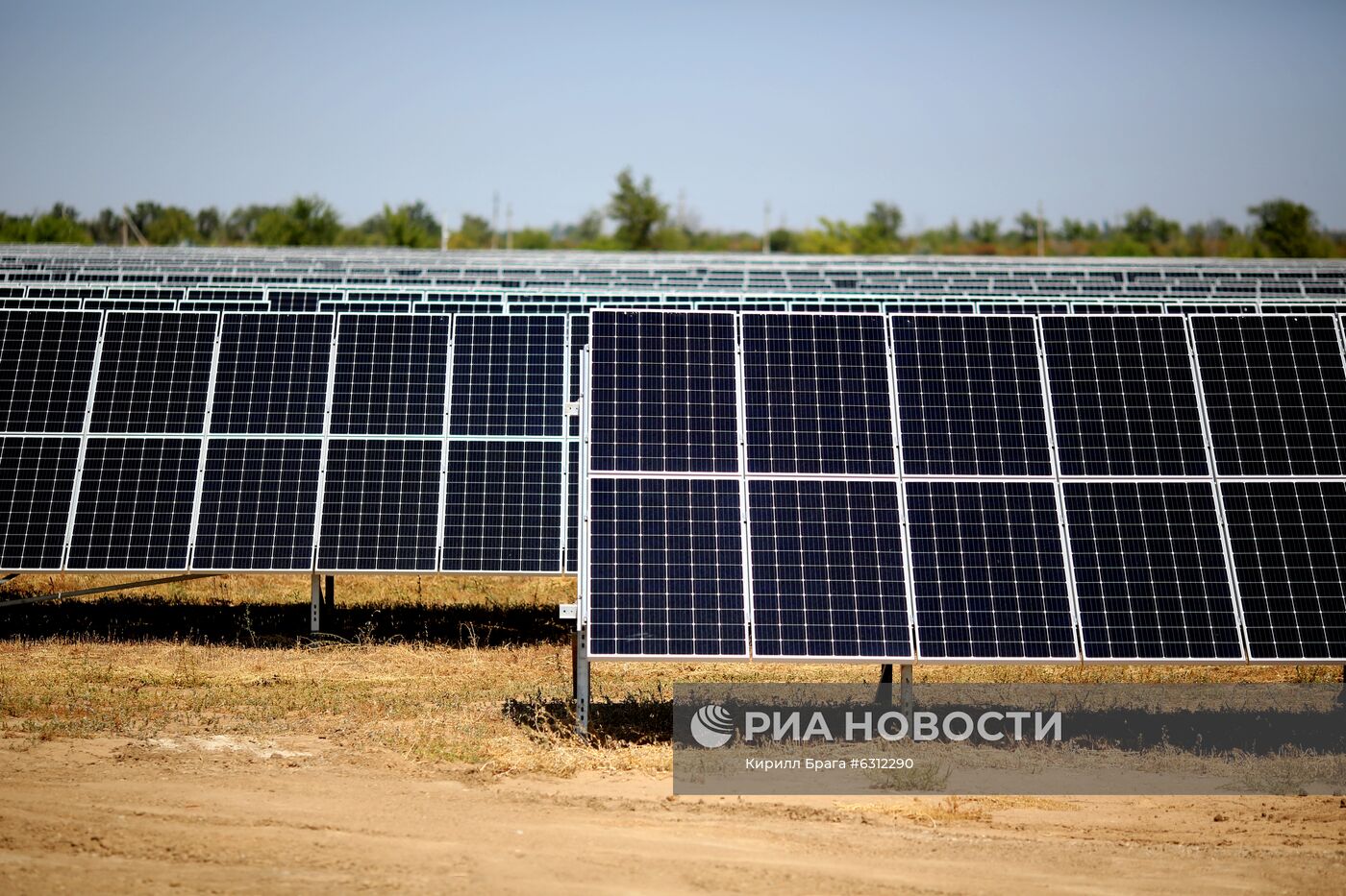 Солнечная электростанция в Волгограде