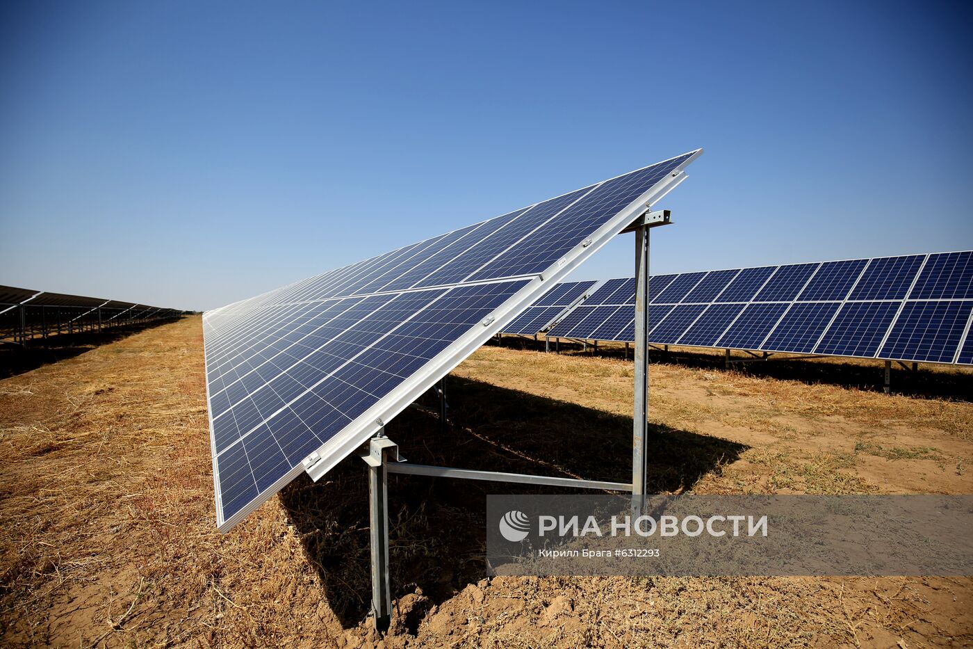 Солнечная электростанция в Волгограде