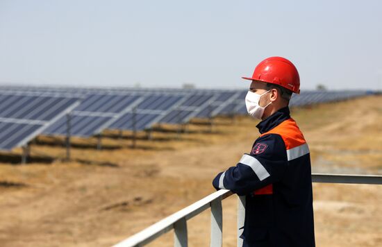 Солнечная электростанция в Волгограде