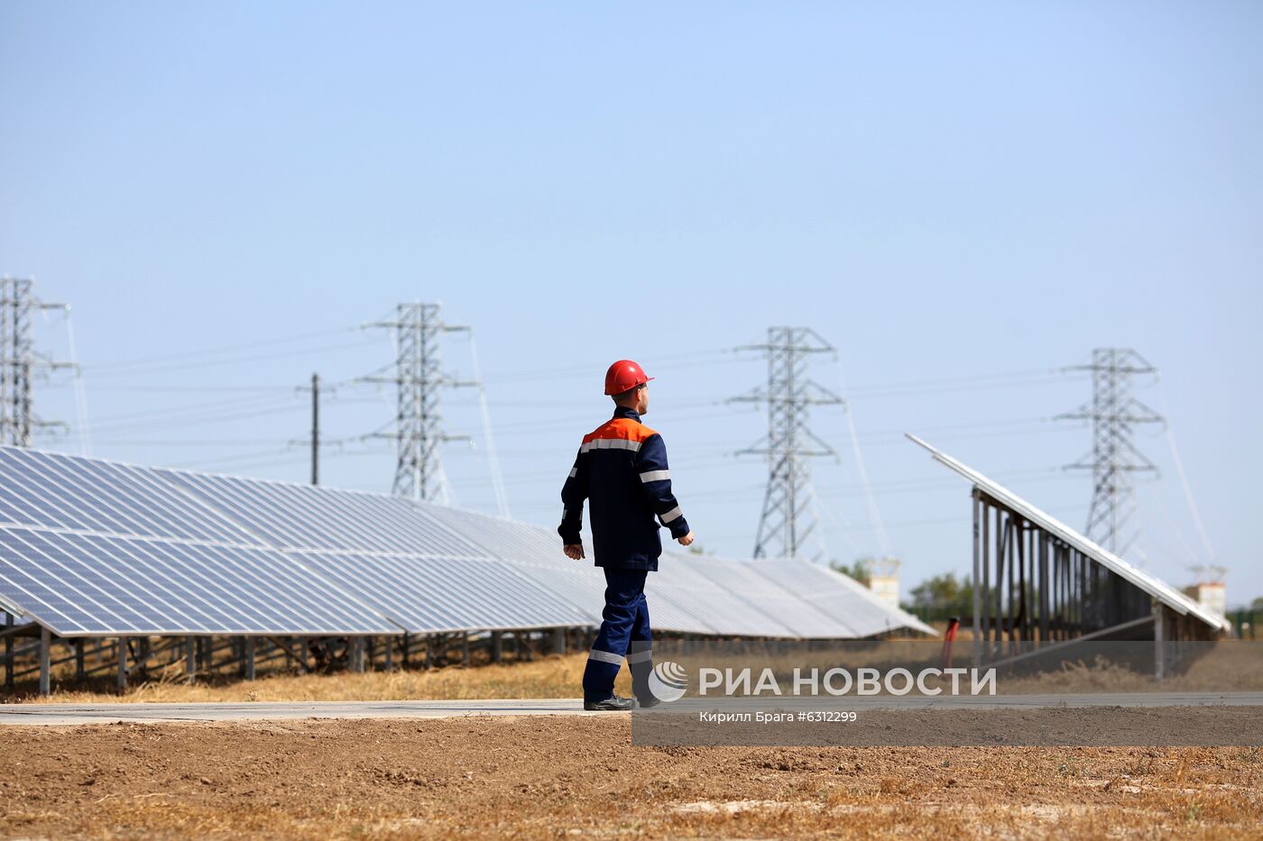 Солнечная электростанция в Волгограде