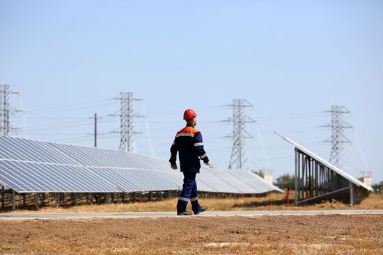 Солнечная электростанция в Волгограде