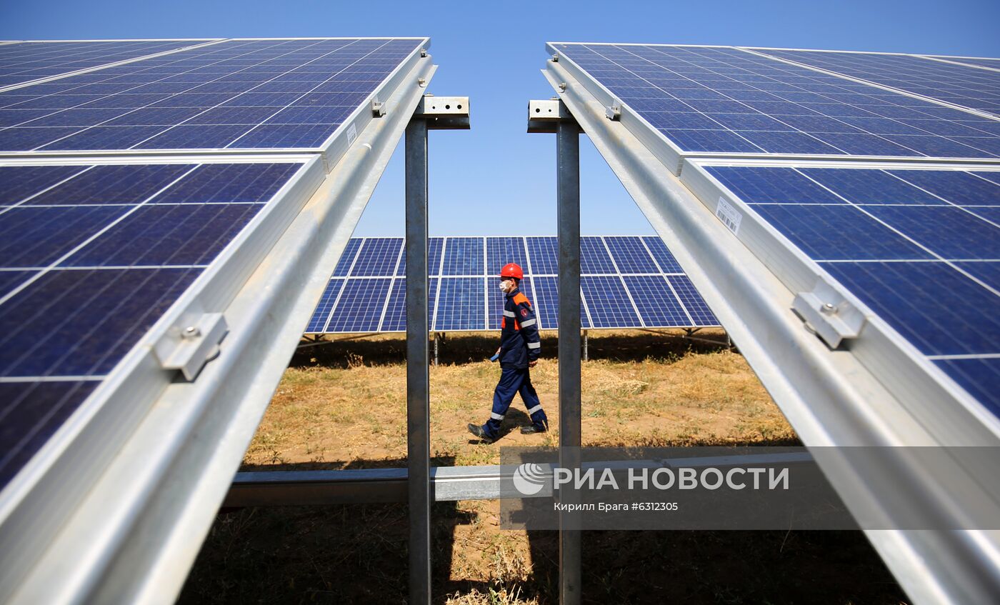 Солнечная электростанция в Волгограде