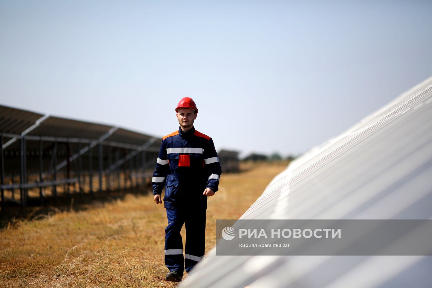 Солнечная электростанция в Волгограде