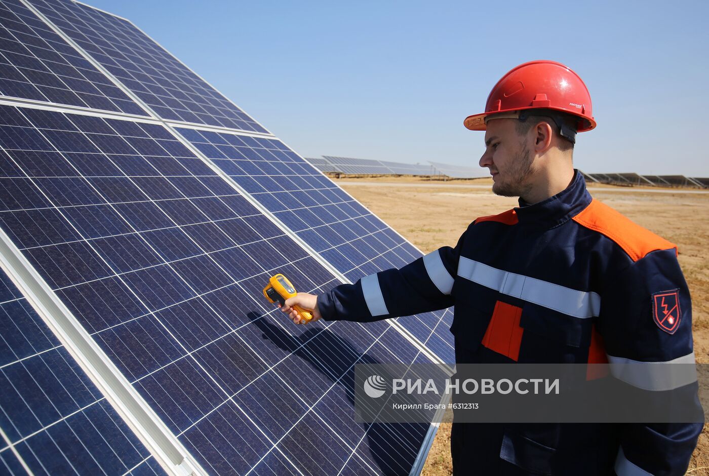 Солнечная электростанция в Волгограде