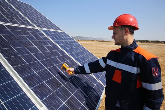 Солнечная электростанция в Волгограде