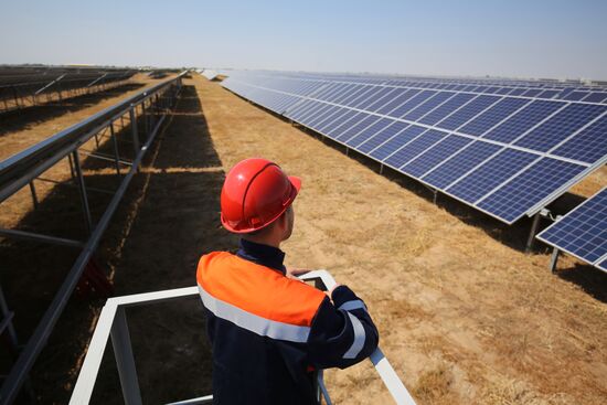 Солнечная электростанция в Волгограде