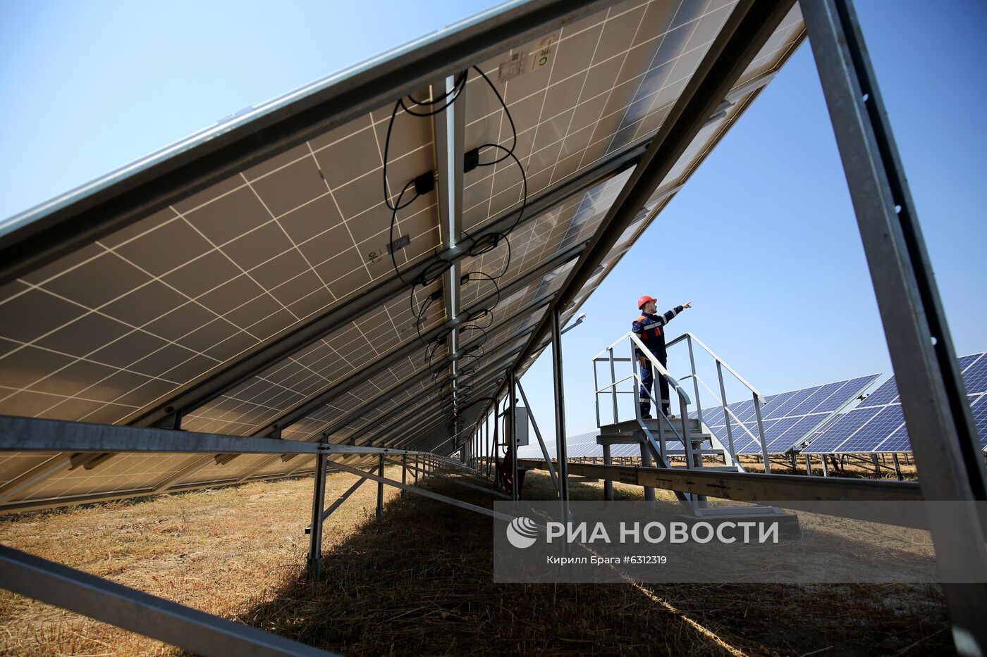 Солнечная электростанция в Волгограде