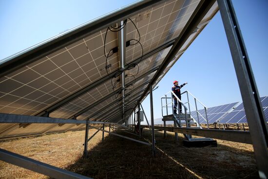 Солнечная электростанция в Волгограде