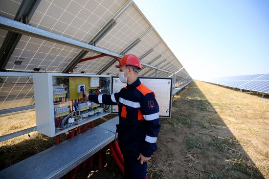 Солнечная электростанция в Волгограде
