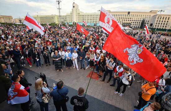 Акция протеста в Минске