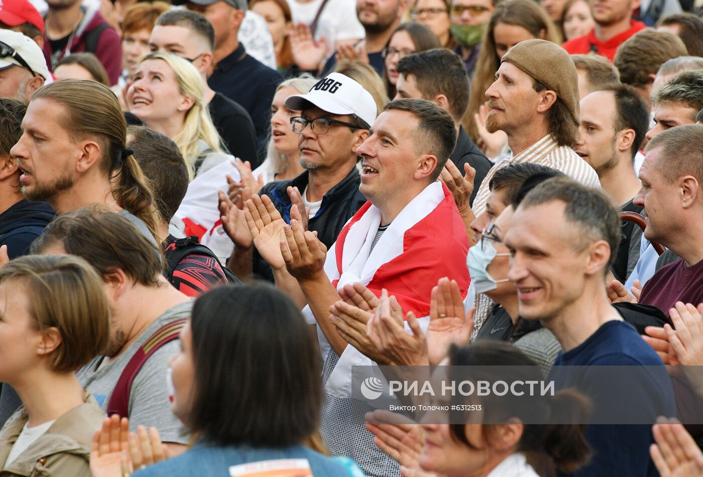 Акция протеста в Минске