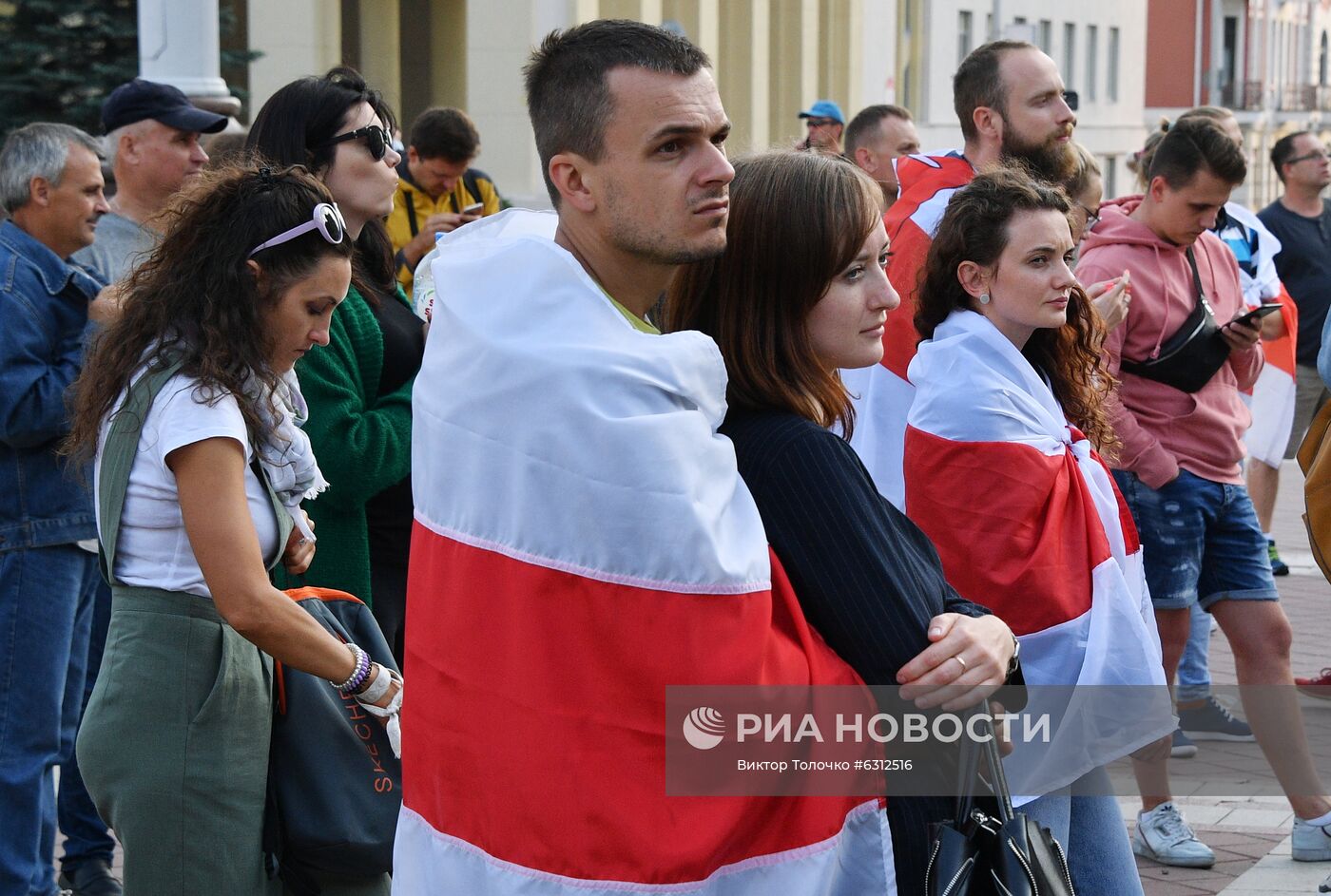 Акция протеста в Минске