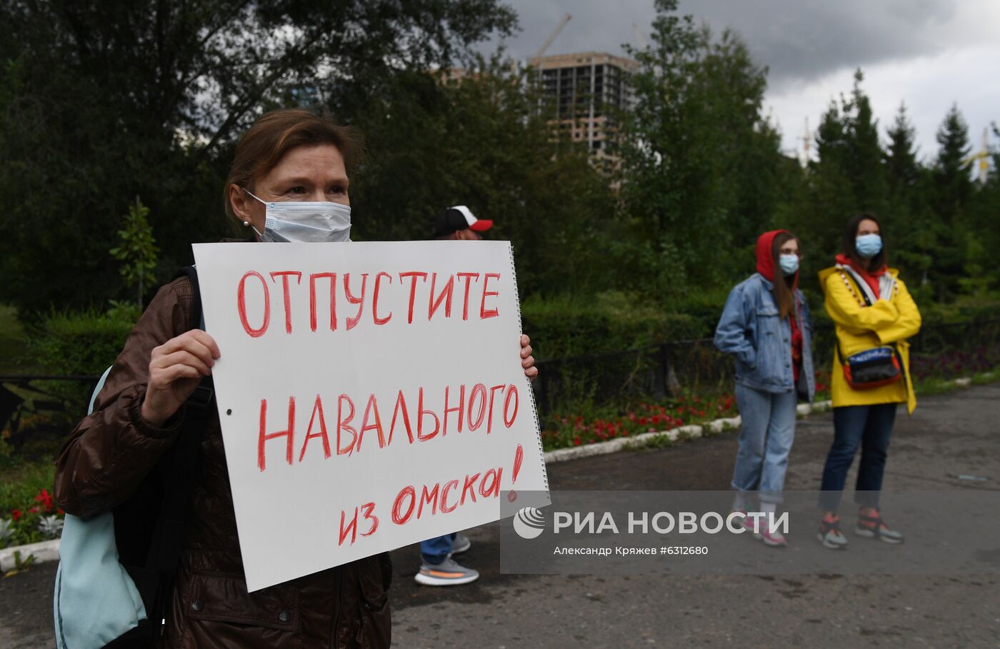 Больница в Омске, где находится А. Навальный