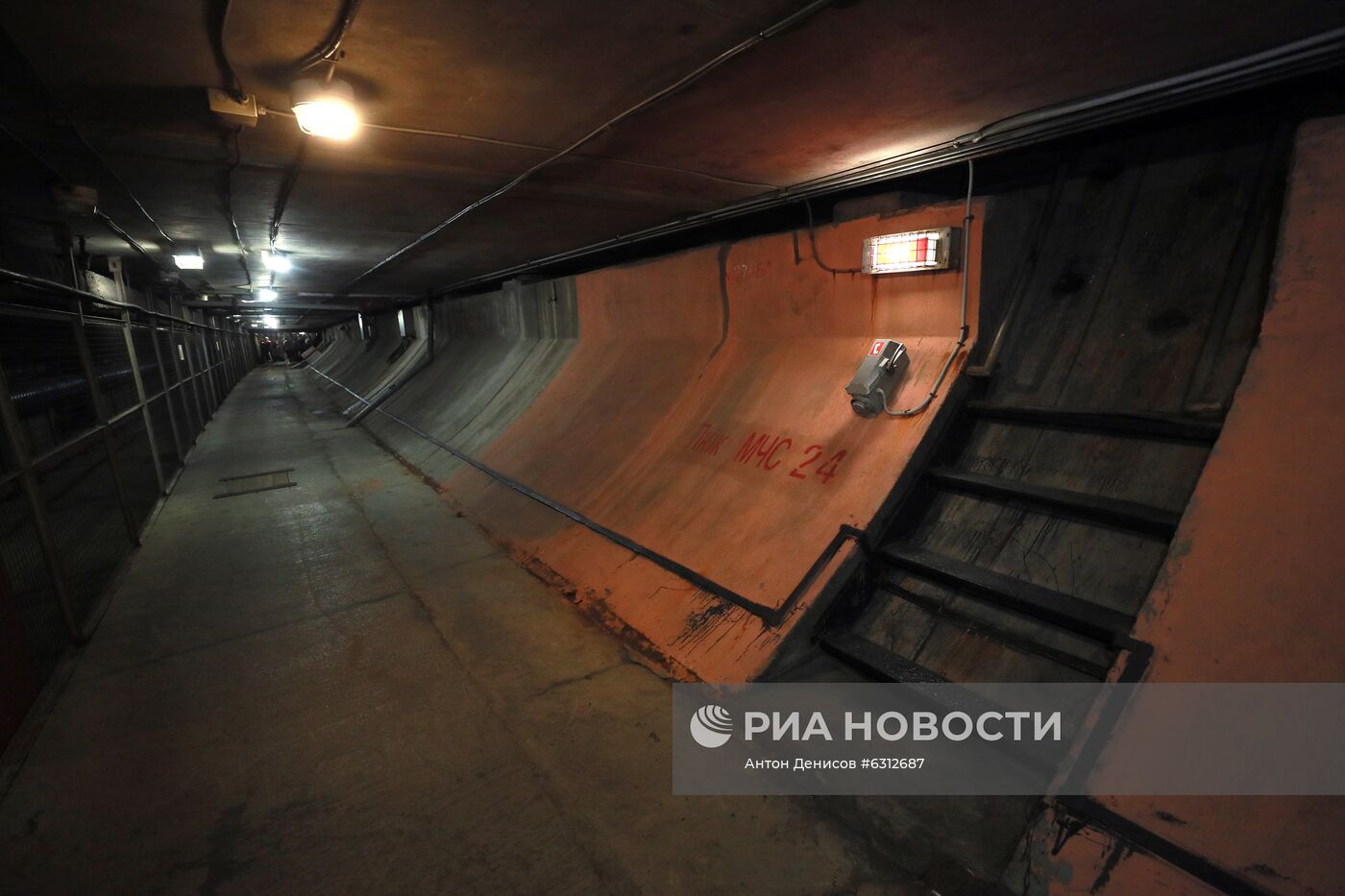 Лефортовский тоннель в Москве 