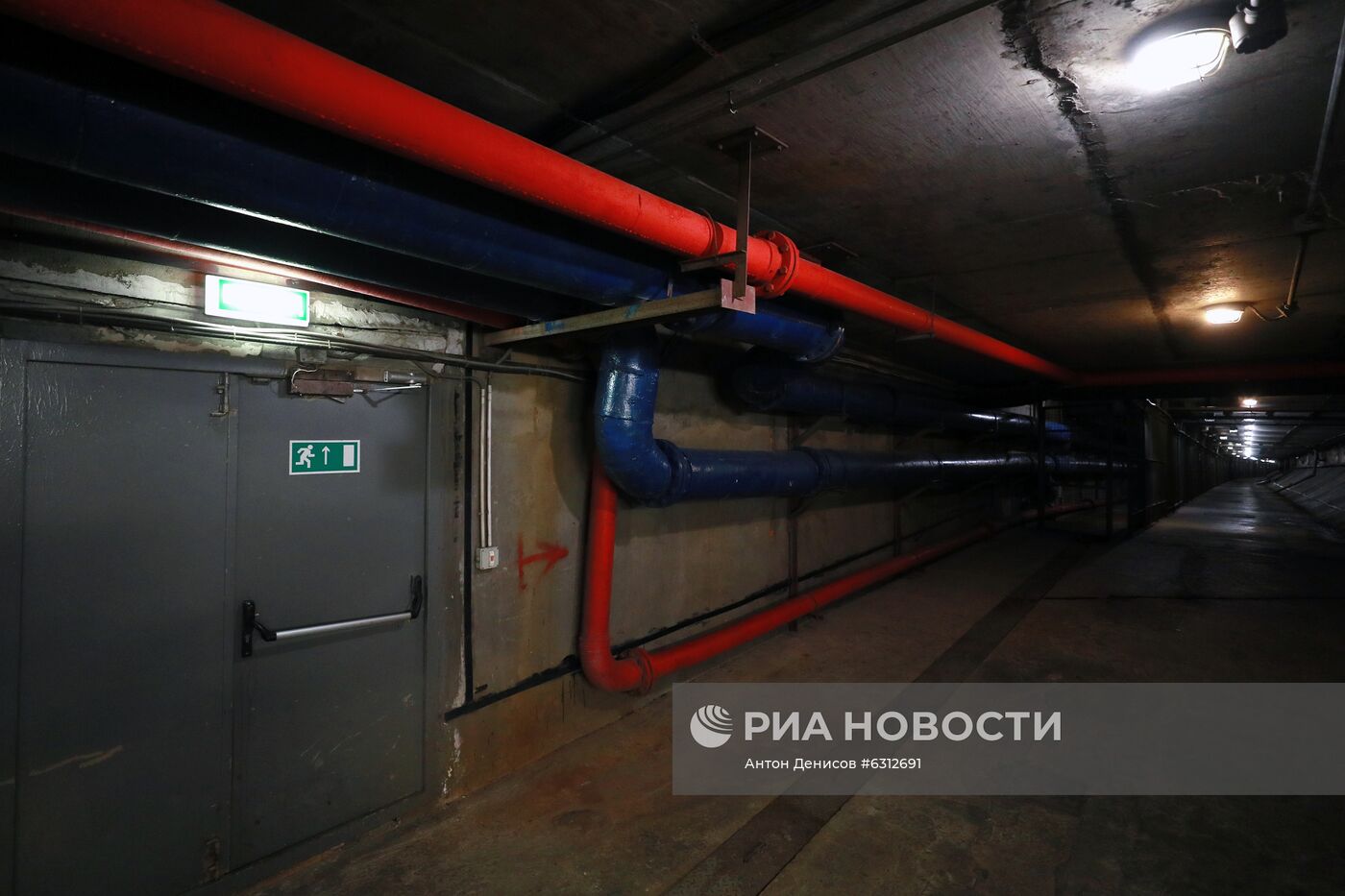 Лефортовский тоннель в Москве 
