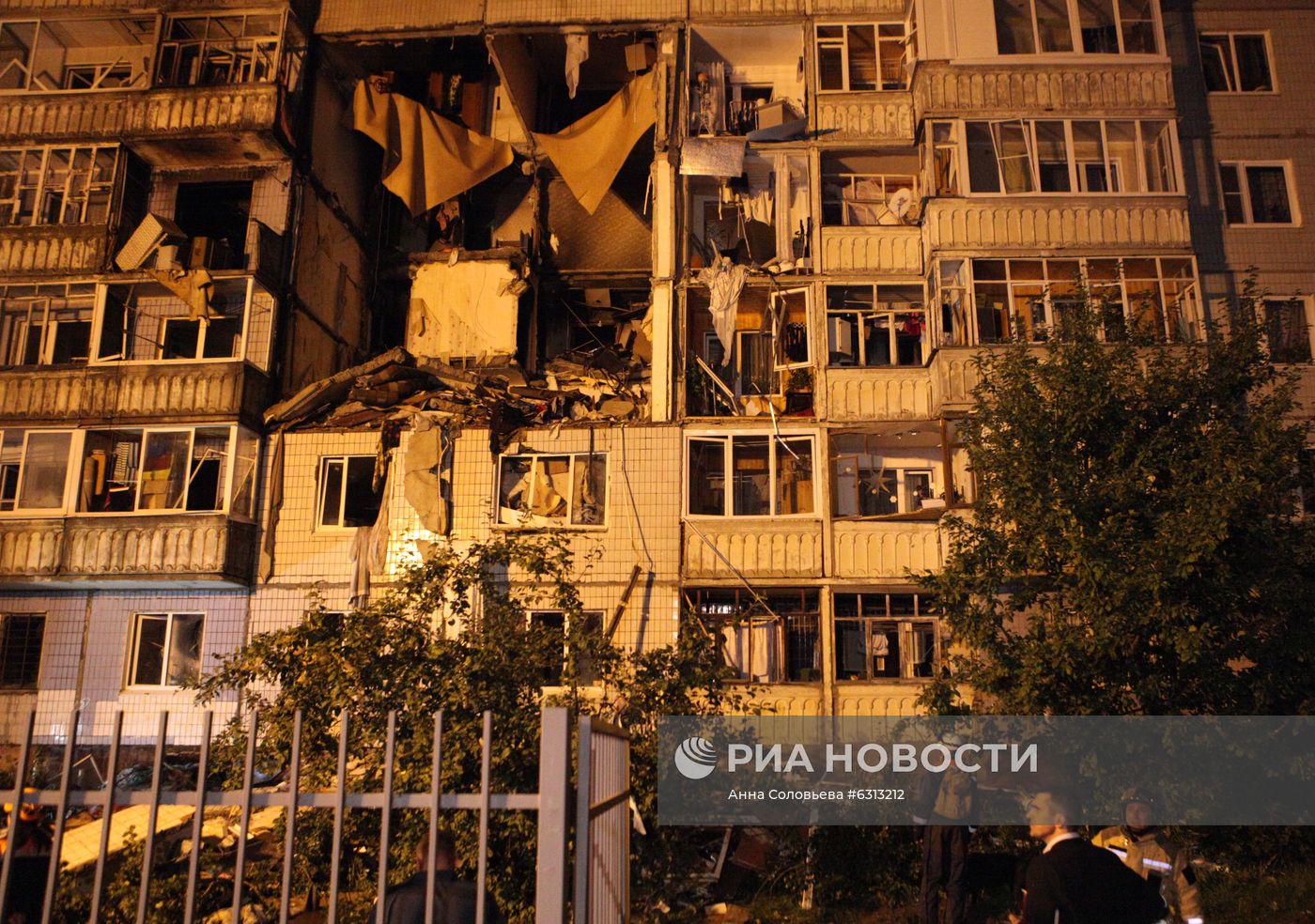 Взрыв газа в десятиэтажном доме в Ярославле