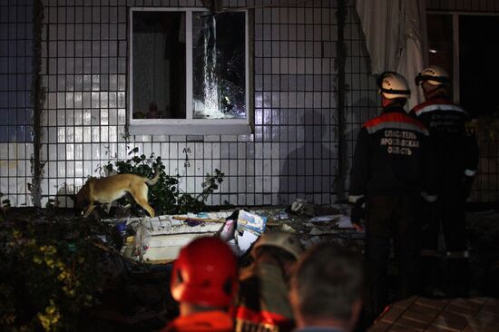 Взрыв газа в десятиэтажном доме в Ярославле